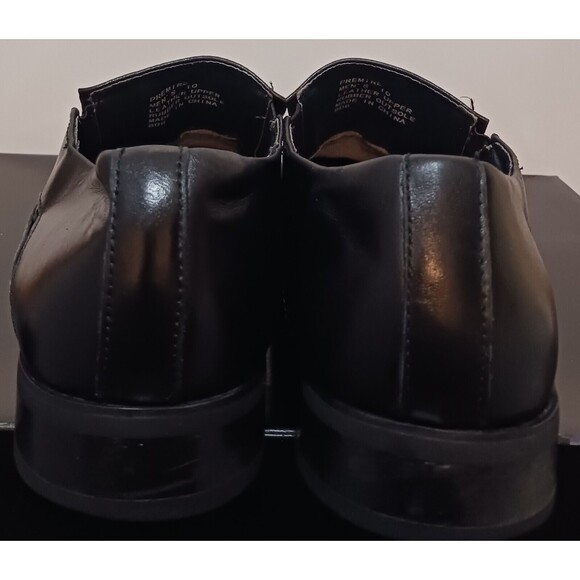 2-Steve Madden (Slip On-Dress Shoes)-(Black-Brown)-(Size 10)-(Pre-owned)-$35.00 - Picture 4 of 12